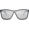 image:imageFunky Junque Mirrored Sunglasses Reflective 80s Style Shades  Lightweight frameless sunglasses with reflective mirror lenses for driving beach days festivals amp unisex 80s styleSilver