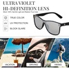 image:imageFunky Junque Mirrored Sunglasses Reflective 80s Style Shades  Lightweight frameless sunglasses with reflective mirror lenses for driving beach days festivals amp unisex 80s styleSilver