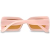 image:imageFunky Junque Oversized Vintage Sunglasses Square Frame Shades  Premium oversized sunglasses with square frames for beach days pool parties festivals travel amp everyday wearBeige FramesBrown Lenses