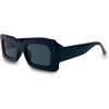 image:imageFunky Junque Oversized Vintage Sunglasses Square Frame Shades  Premium oversized sunglasses with square frames for beach days pool parties festivals travel amp everyday wearBlack FramesSmoke Lenses