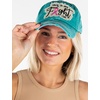 image:imageFunky Junque Pink Ribbon Awareness Cap Embroidered Cotton Baseball Hat  Soft cotton cap with embroidered pink ribbon for October awareness charity walks fundraising amp survivor giftsThis is My Fight Hat  Turquoise