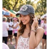 image:imageFunky Junque Pink Ribbon Awareness Cap Embroidered Cotton Baseball Hat  Soft cotton cap with embroidered pink ribbon for October awareness charity walks fundraising amp survivor giftsThis is My Fight Hat  Black