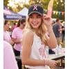 image:imageFunky Junque Pink Ribbon Awareness Cap Embroidered Cotton Baseball Hat  Soft cotton cap with embroidered pink ribbon for October awareness charity walks fundraising amp survivor giftsBlack Ribbon