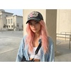 image:imageFunky Junque Pink Ribbon Awareness Cap Embroidered Cotton Baseball Hat  Soft cotton cap with embroidered pink ribbon for October awareness charity walks fundraising amp survivor giftsThis is My Fight Hat  Black