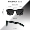 image:imageFunky Junque Polarized Retro Sunglasses Bridal Party Shades  Lightweight polarized sunglasses with contoured arms for bachelorette parties engagements honeymoons amp bridal showersIll Bring the  Gangsta Rap Black
