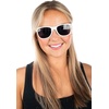 image:imageFunky Junque Polarized Retro Sunglasses Bridal Party Shades  Lightweight polarized sunglasses with contoured arms for bachelorette parties engagements honeymoons amp bridal showersBride White