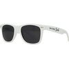 image:imageFunky Junque Polarized Retro Sunglasses Bridal Party Shades  Lightweight polarized sunglasses with contoured arms for bachelorette parties engagements honeymoons amp bridal showersIm the Bride  White