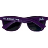 image:imageFunky Junque Polarized Retro Sunglasses Bridal Party Shades  Lightweight polarized sunglasses with contoured arms for bachelorette parties engagements honeymoons amp bridal showersIll Bring the  Vodka Dark Purple