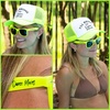image:imageFunky Junque Polarized Retro Sunglasses Bridal Party Shades  Lightweight polarized sunglasses with contoured arms for bachelorette parties engagements honeymoons amp bridal showersIll Bring the  Dance Moves Neon Yellow