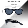 image:imageFunky Junque Polarized Retro Sunglasses Bridal Party Shades  Lightweight polarized sunglasses with contoured arms for bachelorette parties engagements honeymoons amp bridal showersBride Tribe Black