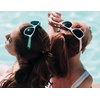 image:imageFunky Junque Polarized Retro Sunglasses Bridal Party Shades  Lightweight polarized sunglasses with contoured arms for bachelorette parties engagements honeymoons amp bridal showersBride Tribe Turquoise