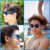 image:imageFunky Junque Polarized Retro Sunglasses Bridal Party Shades  Lightweight polarized sunglasses with contoured arms for bachelorette parties engagements honeymoons amp bridal showersIll Bring the  Voice of Reason Royal Blue