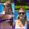 image:imageFunky Junque Polarized Retro Sunglasses Bridal Party Shades  Lightweight polarized sunglasses with contoured arms for bachelorette parties engagements honeymoons amp bridal showersIll Bring the  Snacks Dark Purple