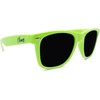 image:imageFunky Junque Polarized Retro Sunglasses Bridal Party Shades  Lightweight polarized sunglasses with contoured arms for bachelorette parties engagements honeymoons amp bridal showersIll Bring the  Chaos Neon Lime