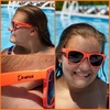 image:imageFunky Junque Polarized Retro Sunglasses Bridal Party Shades  Lightweight polarized sunglasses with contoured arms for bachelorette parties engagements honeymoons amp bridal showersIll Bring the  Drama Neon Orange