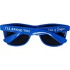 image:imageFunky Junque Polarized Retro Sunglasses Bridal Party Shades  Lightweight polarized sunglasses with contoured arms for bachelorette parties engagements honeymoons amp bridal showersIll Bring the  Voice of Reason Royal Blue