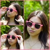 image:imageFunky Junque Polarized Retro Sunglasses Bridal Party Shades  Lightweight polarized sunglasses with contoured arms for bachelorette parties engagements honeymoons amp bridal showersSolid  Hot Pink