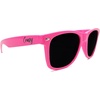 image:imageFunky Junque Polarized Retro Sunglasses Bridal Party Shades  Lightweight polarized sunglasses with contoured arms for bachelorette parties engagements honeymoons amp bridal showersIll Bring the  Crazy Hot Pink