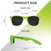 image:imageFunky Junque Polarized Retro Sunglasses Bridal Party Shades  Lightweight polarized sunglasses with contoured arms for bachelorette parties engagements honeymoons amp bridal showersIll Bring the  Chaos Neon Lime