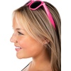 image:imageFunky Junque Polarized Retro Sunglasses Bridal Party Shades  Lightweight polarized sunglasses with contoured arms for bachelorette parties engagements honeymoons amp bridal showersBride Tribe Hot Pink