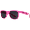 image:imageFunky Junque Polarized Retro Sunglasses Bridal Party Shades  Lightweight polarized sunglasses with contoured arms for bachelorette parties engagements honeymoons amp bridal showersIll Bring the  Party Hot Pink
