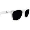 image:imageFunky Junque Polarized Retro Sunglasses Bridal Party Shades  Lightweight polarized sunglasses with contoured arms for bachelorette parties engagements honeymoons amp bridal showersIll Bring the  Bling White