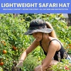 image:imageFunky Junque Ponytail Messy Bun Sun Hat UPF 50 Mesh Bucket Cap  Lightweight mesh ponytail bucket hat with openback hole for hiking running gardening beach amp fishingCamo