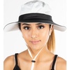 image:imageFunky Junque Ponytail Messy Bun Sun Hat UPF 50 Mesh Bucket Cap  Lightweight mesh ponytail bucket hat with openback hole for hiking running gardening beach amp fishing2 Pack BlackBlack Camo  BeigeBlack