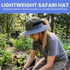 image:imageFunky Junque Ponytail Messy Bun Sun Hat UPF 50 Mesh Bucket Cap  Lightweight mesh ponytail bucket hat with openback hole for hiking running gardening beach amp fishingOliveCharcoal