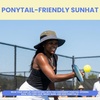image:imageFunky Junque Ponytail Messy Bun Sun Hat UPF 50 Mesh Bucket Cap  Lightweight mesh ponytail bucket hat with openback hole for hiking running gardening beach amp fishingOliveCharcoal