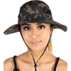 image:imageFunky Junque Ponytail Messy Bun Sun Hat UPF 50 Mesh Bucket Cap  Lightweight mesh ponytail bucket hat with openback hole for hiking running gardening beach amp fishing2 Pack Camo  BlackBlack Camo