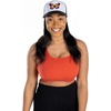 image:imageFunky Junque Premium Mesh Snapback Trucker Hat  Stylish Comfort for All  Patriotic Humor amp More  Lightweight Foam Trucker Hat with Adjustable Snapback Concerts Festivals and Weekend Wear Funny Trucker HatsButterfly  BlackWhite