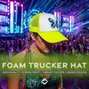 image:imageFunky Junque Premium Mesh Snapback Trucker Hat  Stylish Comfort for All  Patriotic Humor amp More  Lightweight Foam Trucker Hat with Adjustable Snapback Concerts Festivals and Weekend Wear Funny Trucker HatsButterfly  Neon YellowWhite