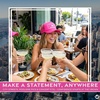 image:imageFunky Junque Premium Mesh Snapback Trucker Hat  Stylish Comfort for All  Patriotic Humor amp More  Lightweight Foam Trucker Hat with Adjustable Snapback Concerts Festivals and Weekend Wear Funny Trucker HatsTequila Bandit Hot Pink