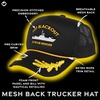 image:imageFunky Junque Premium Mesh Snapback Trucker Hat  Stylish Comfort for All  Patriotic Humor amp More  Lightweight Foam Trucker Hat with Adjustable Snapback Concerts Festivals and Weekend Wear Funny Trucker HatsUss Blackout Black Nautical