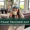 image:imageFunky Junque Premium Mesh Snapback Trucker Hat  Stylish Comfort for All  Patriotic Humor amp More  Lightweight Foam Trucker Hat with Adjustable Snapback Concerts Festivals and Weekend Wear Funny Trucker HatsSlow Morning Club WhiteForest Green