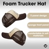 image:imageFunky Junque Premium Mesh Snapback Trucker Hat  Stylish Comfort for All  Patriotic Humor amp More  Lightweight Foam Trucker Hat with Adjustable Snapback Concerts Festivals and Weekend Wear Funny Trucker HatsEspresso Martini Social Club  BrownBeige
