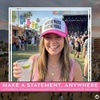 image:imageFunky Junque Premium Mesh Snapback Trucker Hat  Stylish Comfort for All  Patriotic Humor amp More  Lightweight Foam Trucker Hat with Adjustable Snapback Concerts Festivals and Weekend Wear Funny Trucker HatsMight Be Water Might Be Vodka WhiteHot Pink