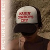 image:imageFunky Junque Premium Mesh Snapback Trucker Hat  Stylish Comfort for All  Patriotic Humor amp More  Lightweight Foam Trucker Hat with Adjustable Snapback Concerts Festivals and Weekend Wear Funny Trucker HatsMakin Cowboys Cry BeigeBrown