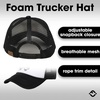 image:imageFunky Junque Premium Mesh Snapback Trucker Hat  Stylish Comfort for All  Patriotic Humor amp More  Lightweight Foam Trucker Hat with Adjustable Snapback Concerts Festivals and Weekend Wear Funny Trucker HatsButterfly  BlackWhite