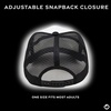 image:imageFunky Junque Premium Mesh Snapback Trucker Hat  Stylish Comfort for All  Patriotic Humor amp More  Lightweight Foam Trucker Hat with Adjustable Snapback Concerts Festivals and Weekend Wear Funny Trucker HatsWhiskey Bent Hell Bound  WhiteBlack
