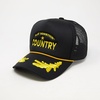image:imageFunky Junque Premium Mesh Snapback Trucker Hat  Stylish Comfort for All  Patriotic Humor amp More  Lightweight Foam Trucker Hat with Adjustable Snapback Concerts Festivals and Weekend Wear Funny Trucker HatsPlay Something Country  Black Nautical