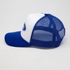image:imageFunky Junque Premium Mesh Snapback Trucker Hat  Stylish Comfort for All  Patriotic Humor amp More  Lightweight Foam Trucker Hat with Adjustable Snapback Concerts Festivals and Weekend Wear Funny Trucker HatsLord  WhiteRoyal Blue