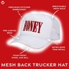 image:imageFunky Junque Premium Mesh Snapback Trucker Hat  Stylish Comfort for All  Patriotic Humor amp More  Lightweight Foam Trucker Hat with Adjustable Snapback Concerts Festivals and Weekend Wear Funny Trucker HatsHoney White