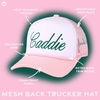 image:imageFunky Junque Premium Mesh Snapback Trucker Hat  Stylish Comfort for All  Patriotic Humor amp More  Lightweight Foam Trucker Hat with Adjustable Snapback Concerts Festivals and Weekend Wear Funny Trucker HatsCaddie  WhiteLight Pink