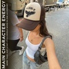image:imageFunky Junque Premium Mesh Snapback Trucker Hat  Stylish Comfort for All  Patriotic Humor amp More  Lightweight Foam Trucker Hat with Adjustable Snapback Concerts Festivals and Weekend Wear Funny Trucker HatsFcawf  BeigeBrown