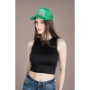 image:imageFunky Junque Premium Mesh Snapback Trucker Hat  Stylish Comfort for All  Patriotic Humor amp More  Lightweight Foam Trucker Hat with Adjustable Snapback Concerts Festivals and Weekend Wear Funny Trucker HatsSave Water Drink Margs Kelly Green