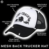 image:imageFunky Junque Premium Mesh Snapback Trucker Hat  Stylish Comfort for All  Patriotic Humor amp More  Lightweight Foam Trucker Hat with Adjustable Snapback Concerts Festivals and Weekend Wear Funny Trucker HatsStay Trashy  BlackWhite