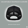 image:imageFunky Junque Premium Mesh Snapback Trucker Hat  Stylish Comfort for All  Patriotic Humor amp More  Lightweight Foam Trucker Hat with Adjustable Snapback Concerts Festivals and Weekend Wear Funny Trucker HatsDare  Black