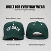image:imageFunky Junque Solid Trucker Hat  Lightweight Polyester Hat with Sun Protection Everyday Outdoor and Vacation Trendy Hats for Women and MenBirdies Upside Down  Forest Green